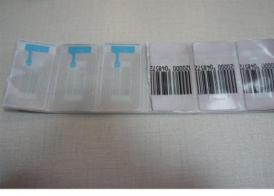 China High Sensitivity 58KHz / 8.2MHz Eas Soft Tags, RF Security Checkpoint Label for sale