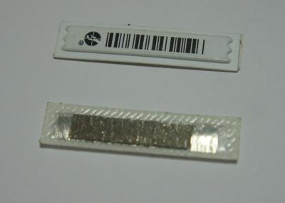 China Polyester 0.119mm AM / DR EAS Soft Tags With Security System  58KHz for sale