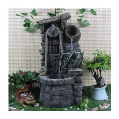 China Garden/Office/Pet Decor Desktop Water Fountain Indoor Outdoor Metal Desktop Water Fountain Decoration for Cats Indoor for sale