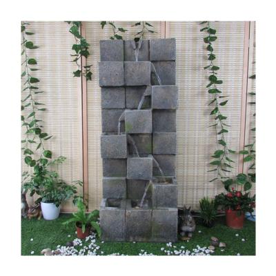 China Outdoor Garden/Office/Decoration Resin Sitting Position 2022 Outdoor Indoor Angel Statue Garden Water Fountain for sale