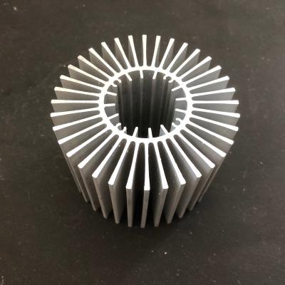 China High Quality Customized Round Aluminum LED Electric Heat Sink Heat Pipe For LED for sale