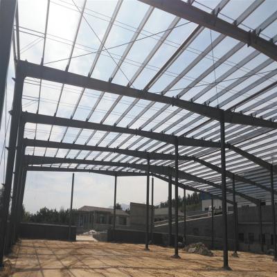 China Steel Workshop Prefabricated Warehouse Hangar Workshop Building Light Steel Structure Poultry Farming Building Materials Feilong ISO 9001:2008 for sale