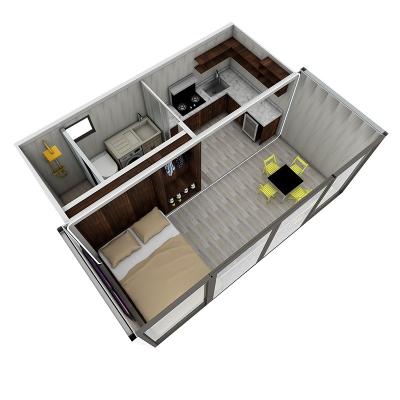 China Traditional Shandong manufacturer Multifunctional Luxury Prefabricated Container House for sale