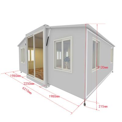 China Modern 40ft Prefab Modern Three Bedrooms Living Expandable Container House for sale