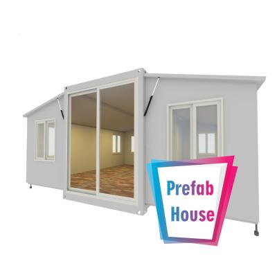 China Modern tiny house homes   expandable 40 foot container house 20ft 40ft 2 bedrooms open side for  sale for sale