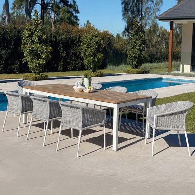 China Contemporary Outdoor Garden Outdoor Dining Chair Set for sale