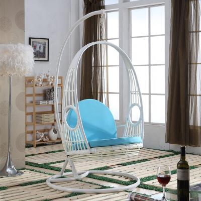 China 2021 Newest Modern Patio Swings Garden Hanging Rattan Egg Chair for sale