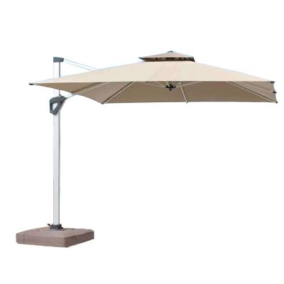 China Modern Cafe Shop Outdoor Table Garden Parasol Umbrella for sale