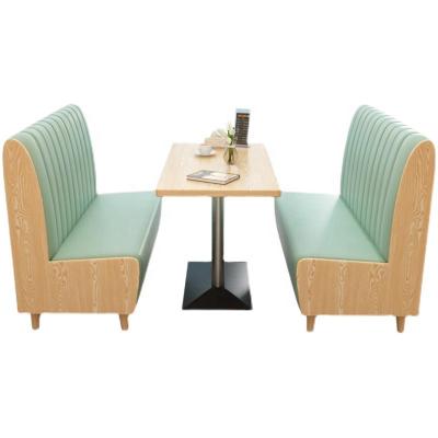 China Modern Booth Seating Tables And Chair Cafes And Restaurants Booth for sale