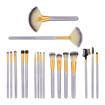 China Angular Blush Hot Selling Synthetic Hair Soft Makeup Brush Professional Makeup Tool 18 Makeup Brush Set for sale