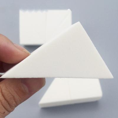 China Face Parts Beauty White Dual-Use Professional Cotton Police Rice Puff Sponge Makeup Triangle Non-latex Mental Protection for sale