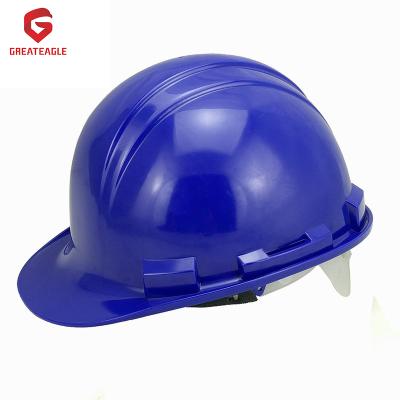 China CE Certification Personal Protective Equipment HDPE Construction Safety Industrial Hard Hat for sale