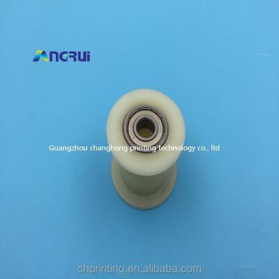 China Machinery Repairs Workshop ANGRUI L40 S40 Belt Pulley Conveyor Belt Tension Wheel For Komori Offset Press Conveyor Belt Nylon Wheel for sale