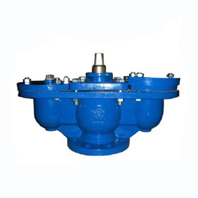 China Ductile Iron Double Orifice Air Release Valve With With Built-in Shutting Off Valve, Jkr Awwa for sale