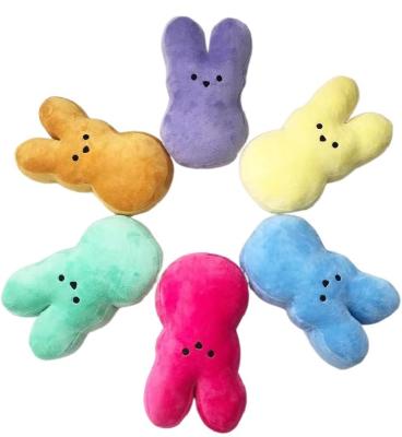 China Kawaii 15cm Plush Easter Bunny Peeps Bunny Plush Toys Easter Toys Simulation Stuffed Doll For Kids Pillow Gifts Girl Soft Toy for sale