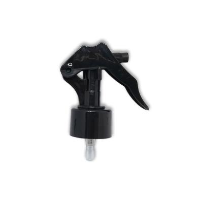 China 24/410 28/410 plastic black color non refillable high quality mini trigger sprayer for household cleaning for sale