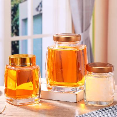 China Non-Refillable Wholesale Glass Bottles for Honey Packaging for sale