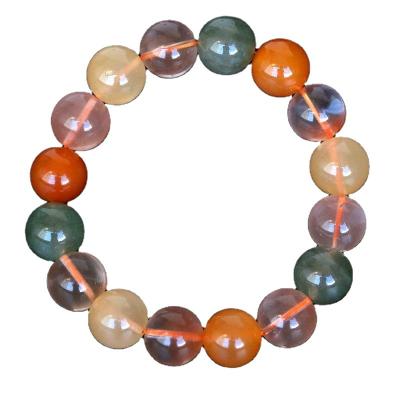 China Feifan Crystal round bead bracelet is pure natural and good quality happiness, wealth and longevity bracelet for sale