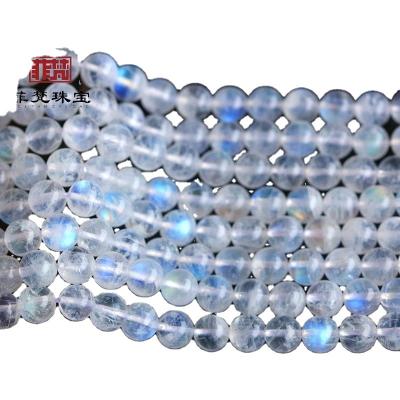 China Feifan Crystal round bead bracelet is pure natural and good quality Blueshine 3laps bracelet for sale