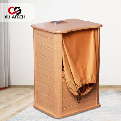 China With Transom Windows Portable Far Infrared Steam Sauna Foot Massage Foot Dry Bath for Detox and Improve Knee Arthritis for sale