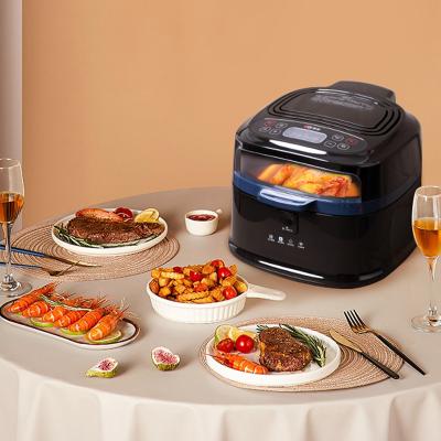 China Hot Selling 30L Hotel Use German Air Home Fryer/Food Disposable Paper Fried Cooker 8L/4L 5L Air Oil Free Deep Fryer Oven for sale