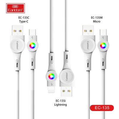 China Multi Function Data Transfer Cable Count High Quality Charging Cable Led C Mobile Phone Data Cables Fast Charging For iPhone for sale