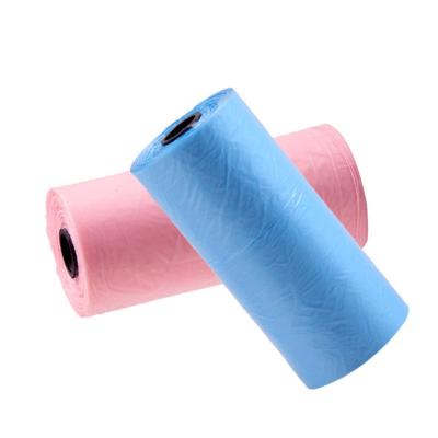 China Hot Sale Color Breakpoint Design Dog Poop Pet Poop Bag Portable Pet Garbage Bag Mixed Stocked Pet Poop Bags for sale