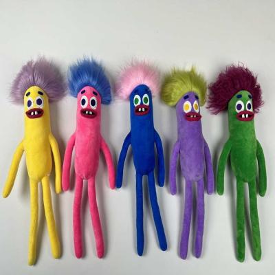 China Anime Toys Newcomer Custom Soft Funny Cartoon Person Sausage Doll Stuffed Animals Sausage Person Plush Figure Toys for sale