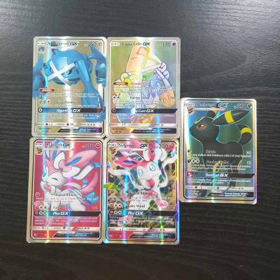 China Enertainment 120 Pcs/Box Pokemoned Flash Sort Box Monster Cards Anime Character Series Pokemon Flash Cards for sale