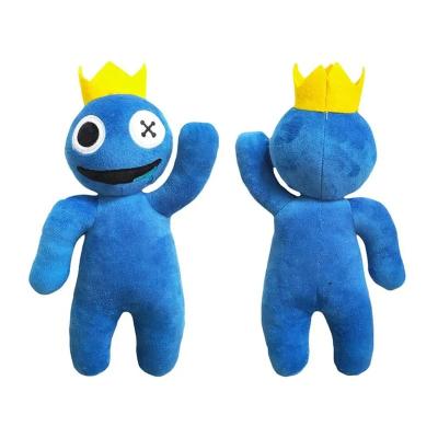 China Anime Toys 2022 New Rainbow Plush Friends Blue Monster Toy Cartoon Game Character Doll Kawaii Soft Plush Toys For Kids Fans for sale