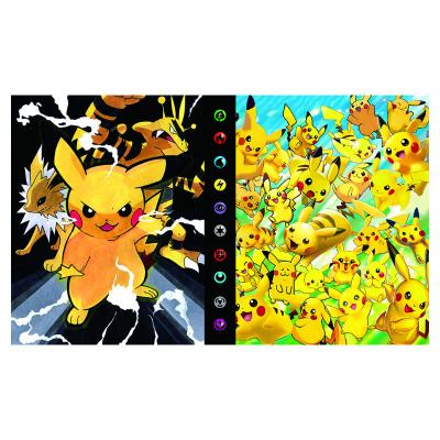 China Japan Style New Arrive 432 Trading Card Pikachu 9 Protector Pouch Permanent Sleeve Holders Push Mon Game Card Sleeves for sale