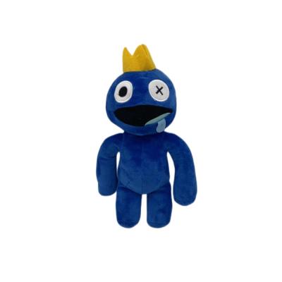 China As Blue Plush Toy For Kids Fans PICS 30cm Plush Cartoon Character Doll Monster Plush Toys Rainbow Friends Fans for sale