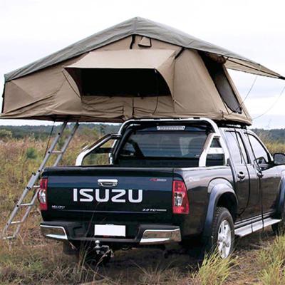 China Easy Install Outdoor Motorhome Soft Cover Roof Top Tent Waterproof Soft Shell Roof Top Tent For Sale for sale