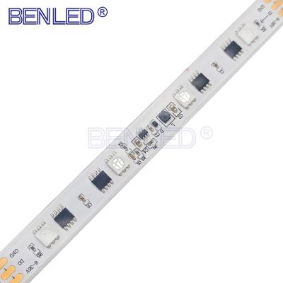 China Theme Park Dream Digital Color WS2811 SM 16703 DC 24V Support 5-40V RGB Led Strip Light for sale