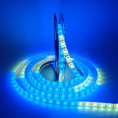 China LANDSCAPE SMD5050 WS 2812 DC WS2812 5V RGB LED WS2812B IC Programmable Full Color Magic Flexible Strip Light for sale