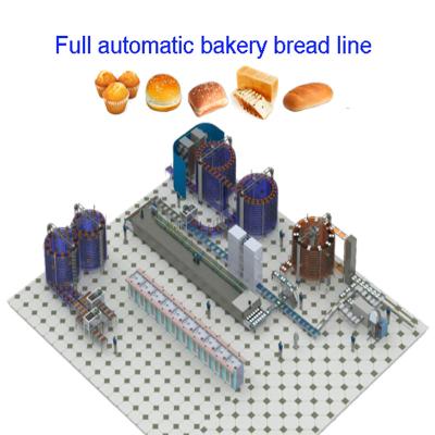 China Commercial Catering Automatic Burger Toast Rye Bread Pastry Food Making Machine Line Factory Price for sale