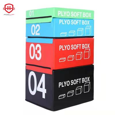 China High Quality Gymnastic Fitness Box Competition PU Arch Jumping Box for sale