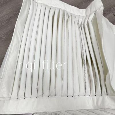 China Synthetic Frameless Pocket Filter Bag for sale