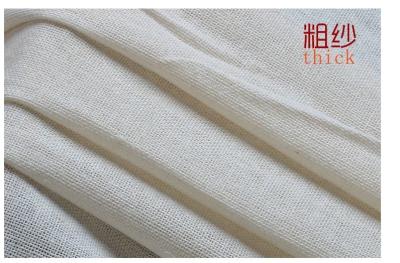 China Katoen Mesh Filter Cloth Tofu Shape 85cm Vorm van het Breedte de Vierkante Gat Te koop