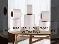 High Quality Food Grade 125mm 18GSM Heat Seal Filter Paper in Roll for Tea Bags