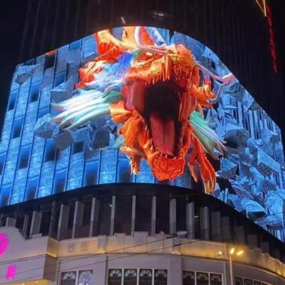 China IP65 Outdoor ROYAL Full Color LED Fan 3d Hologram Display Screen Waterproof Outdoor Billboard for sale