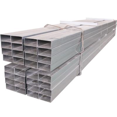 China Galvanized Structure Pipe Hot Dip Square Steel Pipe / GI Pipe Pre Galvanized Steel Pipe Galvanized Square Tube for sale