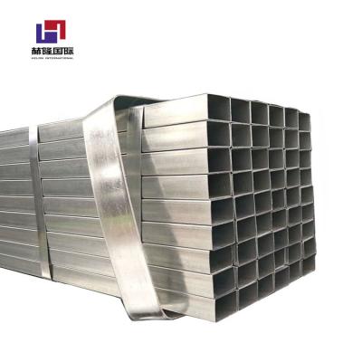 China Fluid Pipe RHS /SHS Galvanized Steel Pipes Square Furniture Q195 Greenhouse Pre Galvanized Steel Tube for sale