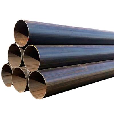 China Gas Pipe MS Black Carbon Steel Pipe Erw Welded Carbon Steel Round Pipe And Tubes for sale