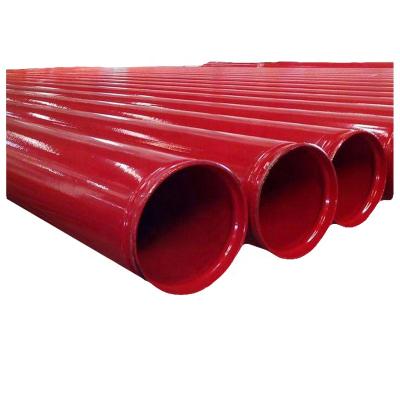 China fire fighting pipe fire fighting steel pipes for extinguishing/painting pipe for automatic fire sprinkler installation for sale