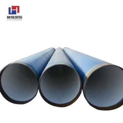 China Liquid pipe ssaw steel pipe ERW spiral 3pe /API /PE carbon pipesAPI 5L oil pipeline pipe for sale