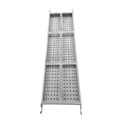 China Contemporary Scaffold Plank Scaffold Walk Boards Safety Steel Planks Steel Board For Construction Perforated Structural Steel Support for sale