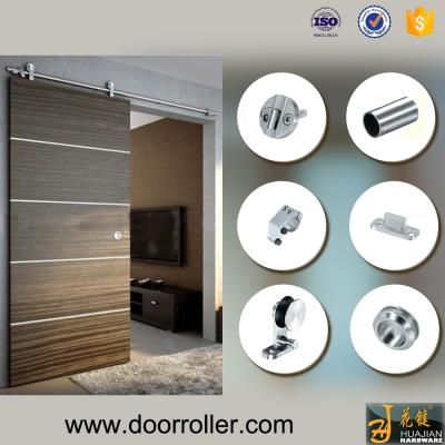 China 2016 Hot Selling Stainless Steel Wardrobe Interior Door Barn Door Hardware Roller Sliding Wood Roller System for sale