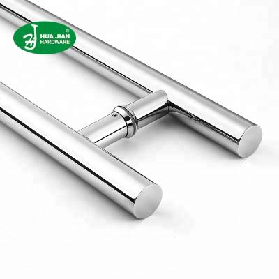 China Pocket Door Ladder SS Commercial Door Handles And Push Pull Hardware for sale