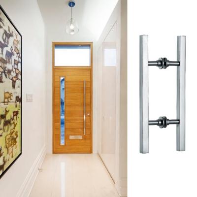 China Modern SS Sliding Door Pull Handles Hardware For Front Entrances for sale